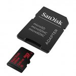 SanDisk Ultra 128 GB MicroSDXC UHS-I Memory Card with SD Adapter