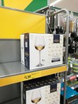 Morrisons - 6 wine glasses, instore