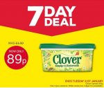 Clover Spread 500g 7 day deal