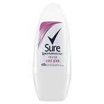 Sure Women Cool Pink Roll-On Anti-Perspirant Deodorant Pack of 6