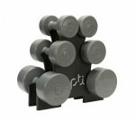 Opti 15.8kg Vinyl Dumbbell Tree