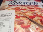 Ristorante Pizza Pollo Arrabiata (spicy chicken pizza) in Sainsbury's