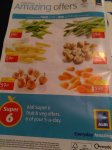 Aldi Super 6 Available From Thursday 2 February - Wednesday 15 February Mangetout 155g Babycorn 135g 59p Shallots / Echalion Shallots 300g 59p Asparagus 170g 59p Chestnut Mushrooms 250g 59p Chantenay Carrots 500g 59p