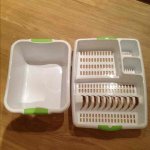 TESCO INSTORE washing up bowls and drainers