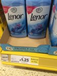 Lenor 76 washes fabric softener