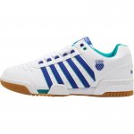 Big feet 11 or 12's??? K-Swiss Mens Gstaad Trainers White/Blue