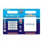 Panasonic Eneloop BK-4MCCEC4BE AAA Rechargeable Batteries with Batterybox (Pack of 4) Amazon Prime / &pound;10.98 non prime