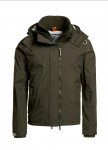 Superdry wind cheater army/cream