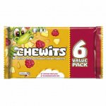 Chewits fruit salad x6 in a pack