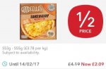 Goodfellas The Big Cheese Takeaway Pizza and Garlic Dip/Pepperoni Pizza Half price £2.09 @ Co-Op