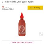 Sriracha Hot Sauce 430ml