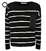 PU Pocket Stripe Jumper from Asda-George and C&C