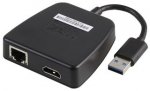 USB3 to HDMI & Gigabit Lan Adaptor - CPC Farnell (free delivery with £6 spend)