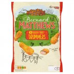 Bernard Matthews 10x Golden Turkey Drummers (500g)