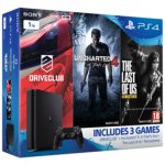 PS4 Slim1tb with 3 games + DS4 + Now tv pass