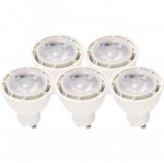 GU10 Led 5W cool or warm white 5 pack only £4.99 @ Toolstation C&C