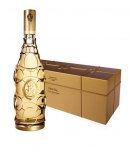 Louis Roederer Cristal Gold Caged Jeroboam Champagne, Limited Edition, 2002. Inc postage