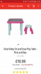 Chad valley sit and draw play table