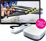 JVC LT-24C340 24" LED TV with Built-in DVD Player with Now TV HD Smart TV Box - Entertainment Bundle