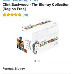 Clint Eastwood collection bluray