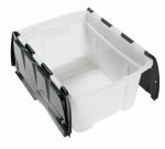 HOME 25 Litre Crocodile Lid Plastic Storage Box