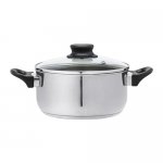 Sauce/cooking stainless steel pot with glass lid £4.00 @ Ikea instore and online