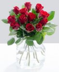 Debenhams 12 Red Roses couriered