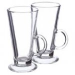 2 x Latte Glasses - Sainsburys