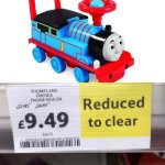 Thomas the tank engine walker and ride on reduced