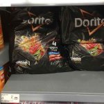 4 x 200g bags of doritos