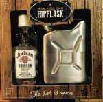 Jim Beam 5cl & Fuel can Hip Flask Gift set