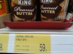 340g Jar of Kernel King Peanut Butter