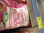 Limited Edition Hand Cooked Lobster & Pink Champagne Crisps
