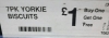 7 Pk Yorkie Biscuits buy 1 get 1 free