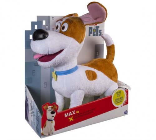 the secret life of pets 12 inch talking plush buddy