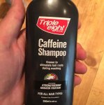 home bargains - caffeine shampoo - cardiff store - 95p
