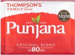 Thompsons Family Teas Punjana Tea Bags (80)