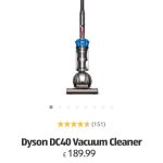 Dyson DC40 @ Aldi SAVE £150