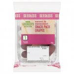 Seedless red grape snack pack 170g