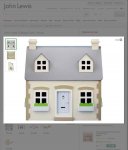 Cottage dolls house