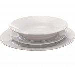 Simple Value 12 Piece Porcelain Dinner Set