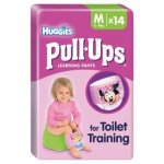 Huggies Pull Ups potty training (from 12.5p/small,14.3p/medium and 16.7p/large)
