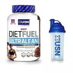 (Amazon) USN Diet Fuel Ultralean Meal Replacement Shake Powder - 2kg with USN shaker 700ml (Choice of 4 flavours) (17.99 Prime or non prime)