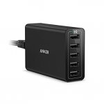 Anker USB Charger PowerPort 5 (40W 5-Port USB Charging Hub)