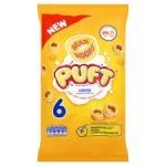 Hula Hoops Puft Cheese flavour 6 pack 59p instore @ Farmfoods