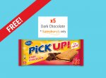 Free - Bahlsen DARK CHOCOLATE (5X28G) @ Sainsburys - cashback with Shopitize
