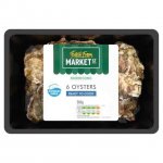 Morrisons 6 Fresh Oysters 25p per Oysters