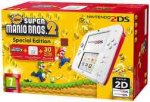 Nintendo 2DS White and Red with New Super Mario Bros 2 (2DS)