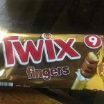 Twix 9 finger pack