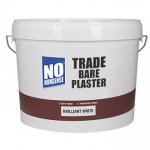 NO NONSENSE TRADE BARE PLASTER PAINT BRILLIANT WHITE 2 X 10LTR